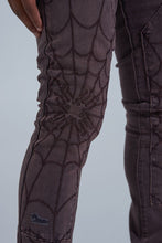Load image into Gallery viewer, PHEELINGS ABANDONED" CARPENTER STACK DENIM (Ash Purple)