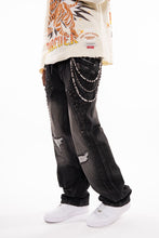 Load image into Gallery viewer, Gunzinii denim pants (Black)