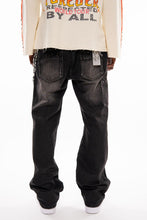 Load image into Gallery viewer, Gunzinii denim pants (Black)
