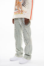 Load image into Gallery viewer, Gunzinii denim pants (Light Blue)