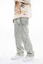 Load image into Gallery viewer, Gunzinii denim pants (Light Blue)