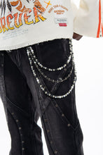 Load image into Gallery viewer, Gunzinii denim pant (Black)