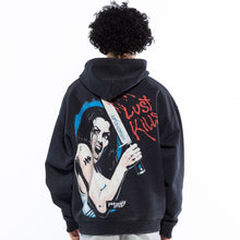Load image into Gallery viewer, Wrathboy Horror hoodie (Black)