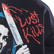 Load image into Gallery viewer, Wrathboy Horror hoodie (Black)