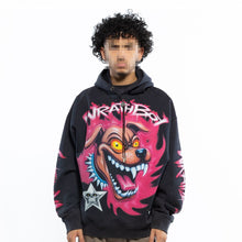 Load image into Gallery viewer, Wrathboy Rabid dog hoodie (Black)