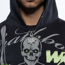 Load image into Gallery viewer, Wrathboy 3 Sword fullzip hoodie (Black)