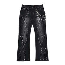 Load image into Gallery viewer, Gunzinii denim pant (Black)