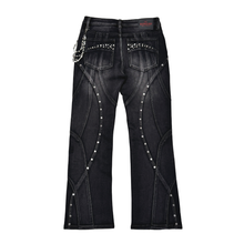 Load image into Gallery viewer, Gunzinii denim pant (Black)