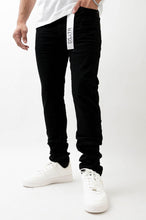 Load image into Gallery viewer, DZTR CLASSIC ULTRA SKINNY STRETCH DENIM - BLK