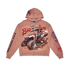 Load image into Gallery viewer, Stray full-zip hoodie (Umber)