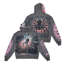 Load image into Gallery viewer, Stray full-zip hoodie (Charcoal)