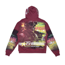 Load image into Gallery viewer, Stray full-zip hoodie (Maroon)