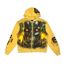 Load image into Gallery viewer, Stray full-zip hoodie (Mustard)