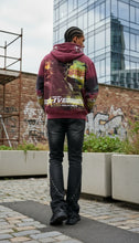 Load image into Gallery viewer, Stray full-zip hoodie (Maroon)