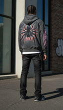 Load image into Gallery viewer, Stray full-zip hoodie (Charcoal)