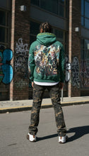 Load image into Gallery viewer, Stray full-zip hoodie (Forest)