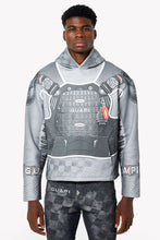 Load image into Gallery viewer, Guapi Cloud Grey Racer Hoodie