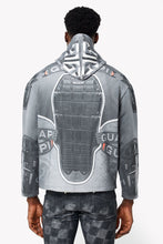 Load image into Gallery viewer, Guapi Cloud Grey Racer Hoodie