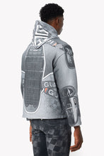 Load image into Gallery viewer, Guapi Cloud Grey Racer Hoodie