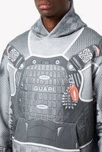 Load image into Gallery viewer, Guapi Cloud Grey Racer Hoodie