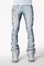 Load image into Gallery viewer, Guapi Aqua Blue Heavens Vault Denim