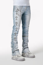 Load image into Gallery viewer, Guapi Aqua Blue Heavens Vault Denim