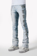 Load image into Gallery viewer, Guapi Aqua Blue Heavens Vault Denim