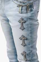 Load image into Gallery viewer, Guapi Aqua Blue Heavens Vault Denim
