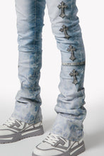 Load image into Gallery viewer, Guapi Aqua Blue Heavens Vault Denim