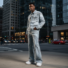 Load image into Gallery viewer, Gunzinii denim jacket