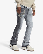 Load image into Gallery viewer, Melee "HANNIBAL" JEANS (SPLIT CHARCOAL WASH)