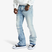 Load image into Gallery viewer, Melee "HANNIBAL" JEANS (SPLIT BLUE WASH)