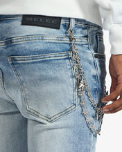 Load image into Gallery viewer, Melee "HANNIBAL" JEANS (SPLIT BLUE WASH)