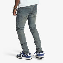 Load image into Gallery viewer, Melee "V12" JEANS (BLUE OIL WASH)
