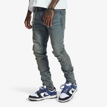 Load image into Gallery viewer, Melee "V12" JEANS (BLUE OIL WASH)