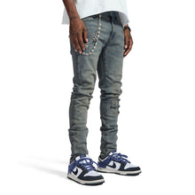 Load image into Gallery viewer, Melee "V12" JEANS (BLUE OIL WASH)