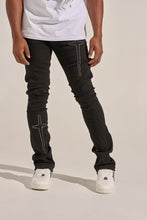 Load image into Gallery viewer, PHEELINGS "ARISE" STACK DENIM (BLACK)