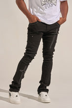 Load image into Gallery viewer, PHEELINGS "ARISE" STACK DENIM (BLACK)