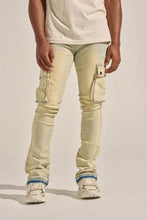 Load image into Gallery viewer, PHEELINGS "BUILT TO HEAL" CARGO STACK DENIM