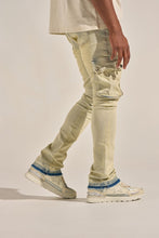Load image into Gallery viewer, PHEELINGS "BUILT TO HEAL" CARGO STACK DENIM