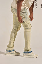 Load image into Gallery viewer, PHEELINGS "BUILT TO HEAL" CARGO STACK DENIM