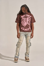 Load image into Gallery viewer, PHEELINGS "24/7" STACK CARGO DENIM (BLUE WASH)