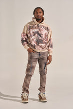Load image into Gallery viewer, PHEELINGS "BUILT TO HEAL" CARGO STACK DENIM (FADED MAROON)