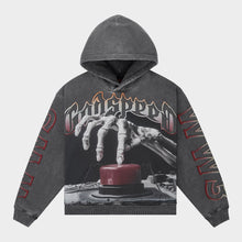 Load image into Gallery viewer, GODSPEED Code Red Hoodie (Grey wash)