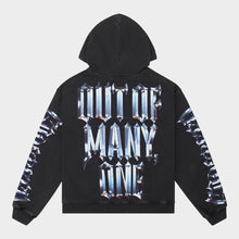 Load image into Gallery viewer, GODSPEED Chrome MOTTO Hoodie (Black wash)