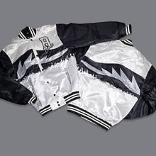 Load image into Gallery viewer, RETRO LABEL RETRO SATIN JACKET (RETRO 5 Wolf Grey)