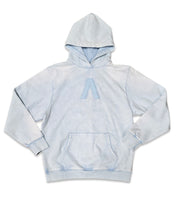 Load image into Gallery viewer, AOLOGNE STAND ALONE WASH HOODIE (POWDER BLUE)