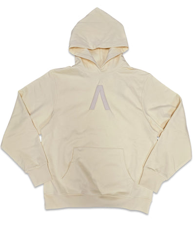AOLOGNE STAND ALONE WASH HOODIE (CREAM)