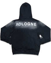 Load image into Gallery viewer, AOLOGNE STAND ALONE WASH HOODIE (BLACK WASH)