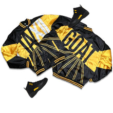 Load image into Gallery viewer, RETRO LABEL Taxi Goat Satin JACKET (RETRO 12 Black Taxi)